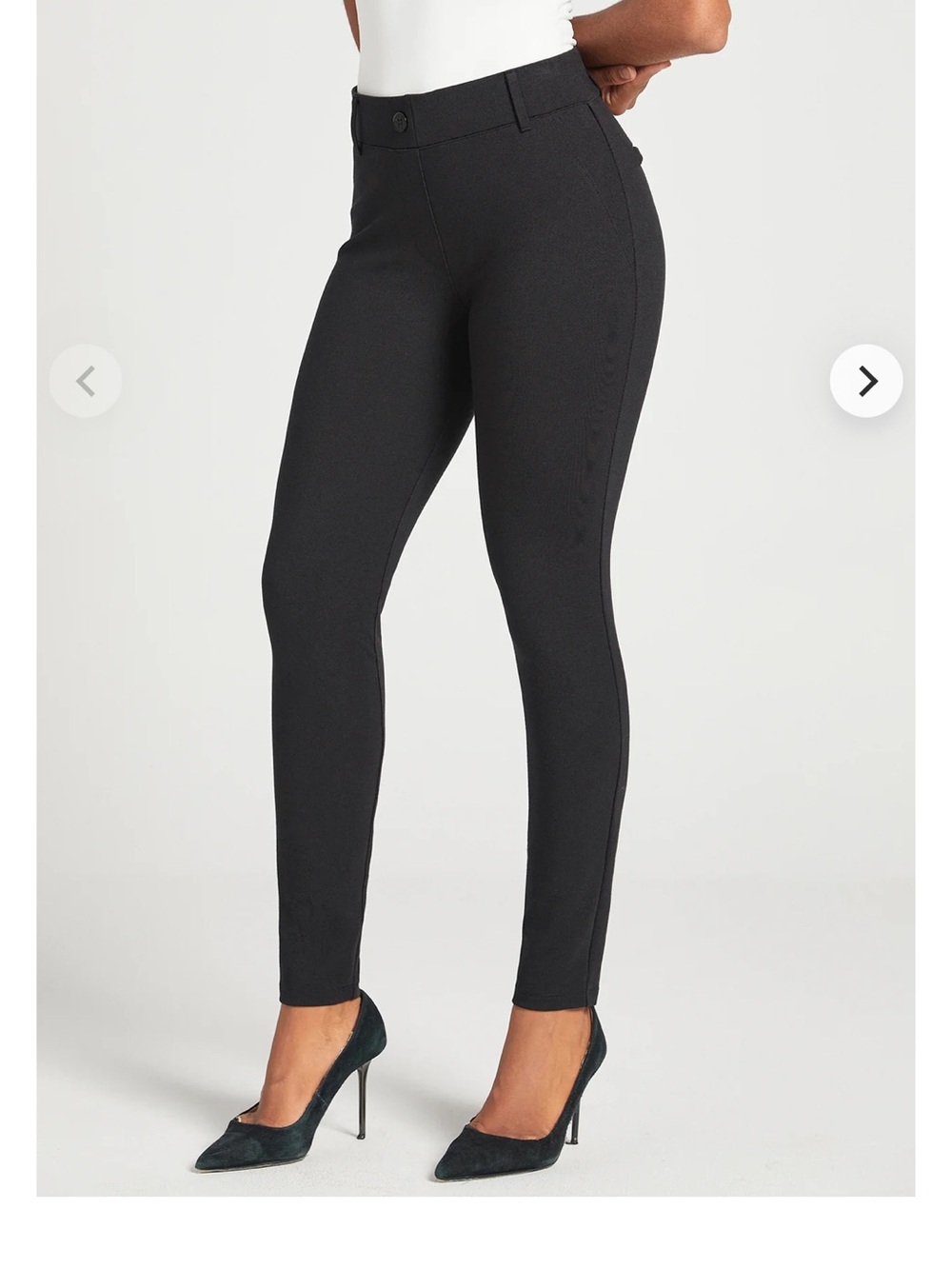 Betabrand Dress Yoga Pants. Straight-leg. Size M